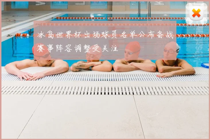 冰岛世界杯出场球员名单公布备战赛事阵容调整受关注